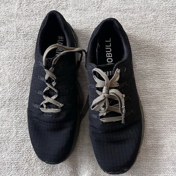 Nobull Ripstop Runner Mens Size 8 Black Running Shoes Sneakers - Picture 2 of 6